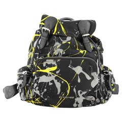 Burberry Graffiti Rucksack Backpack Printed Nylon Large