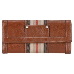 Burberry Grained Leather Wallet