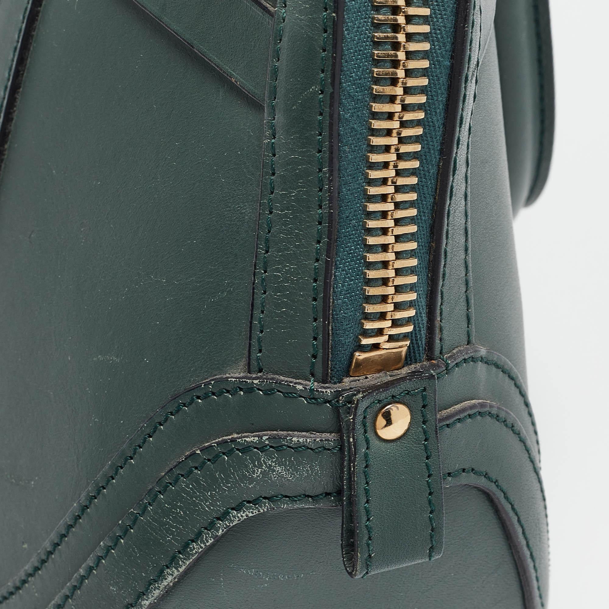 Bolso Burberry Orchard Bowler de piel verde 2