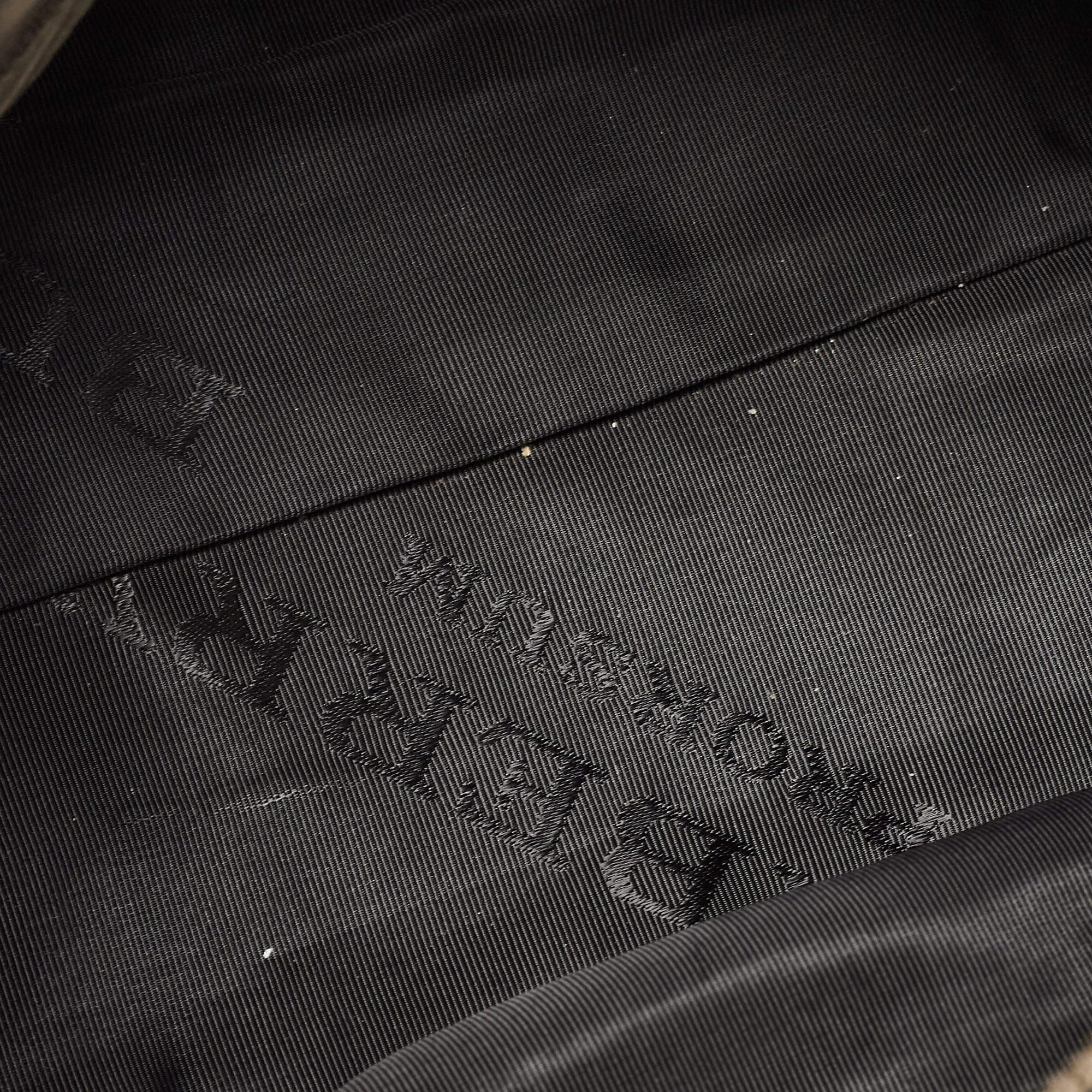 Burberry Green Nubuck and Suede Owl Duffel Bag 2