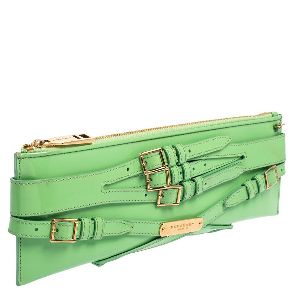 green clutch bags