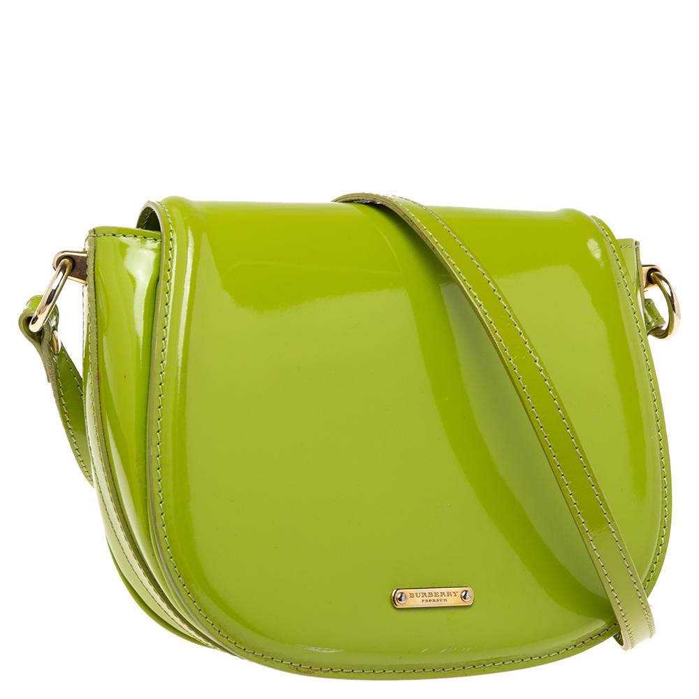 burberry bag green
