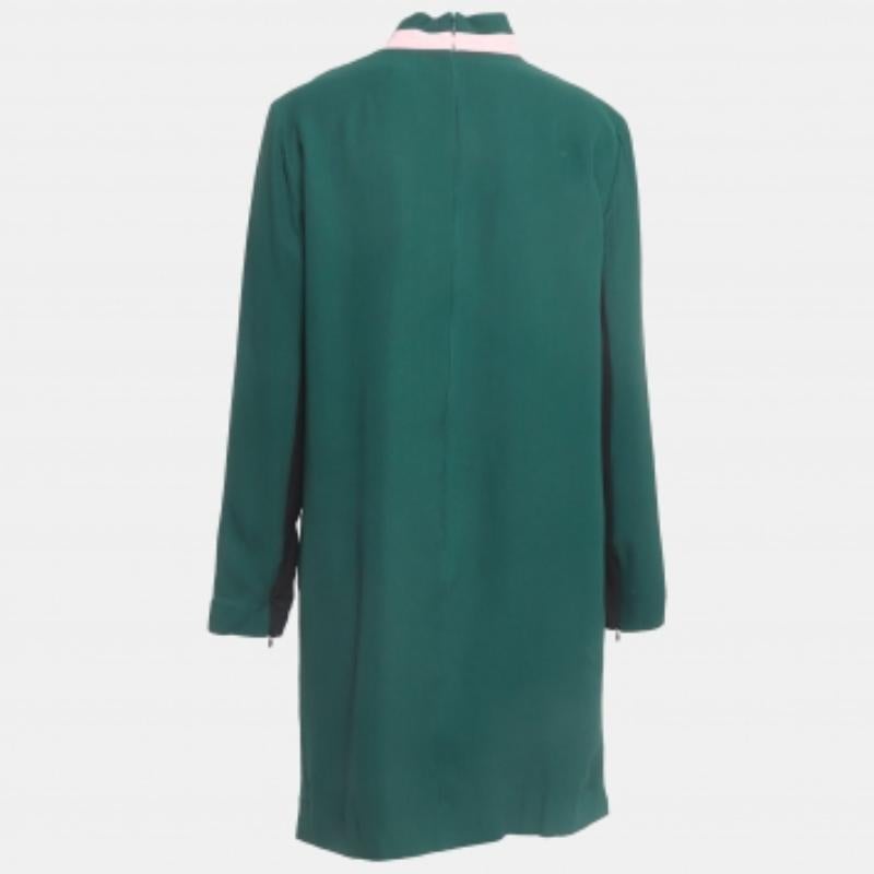 De las mujeres Vestido Burberry Verde Midi Lana XL en venta