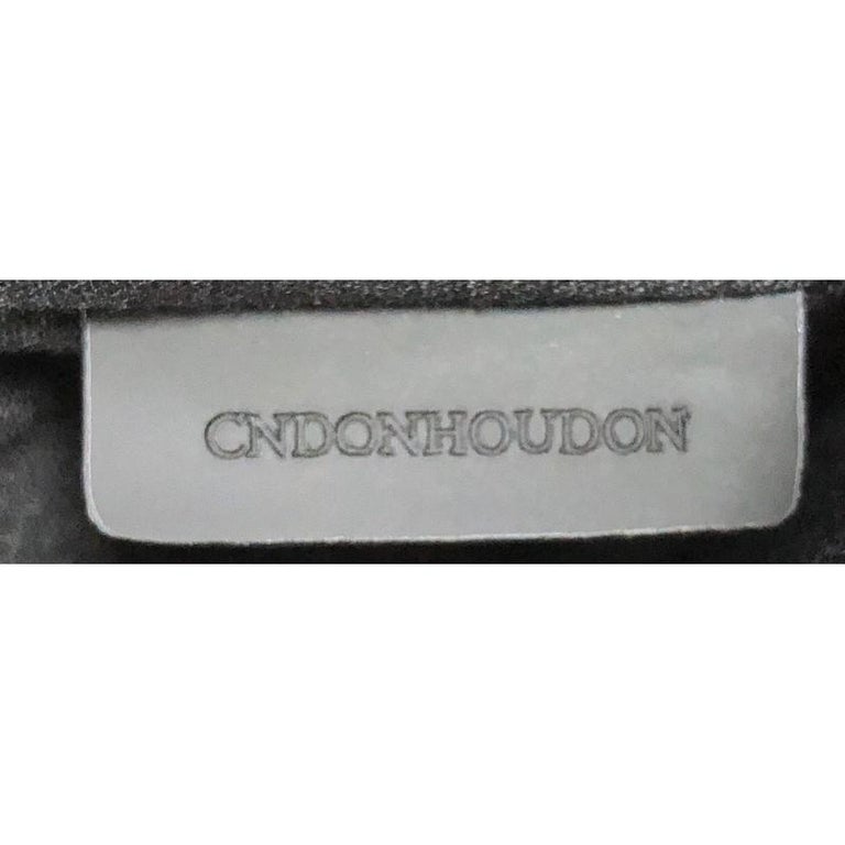 Burberry Greenford Graffiti Crossbody Bag Smoked Check Coated Canvas at