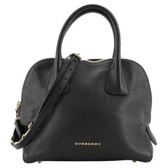 Burberry Greenwood Bowling Bag Grainy Leather Small