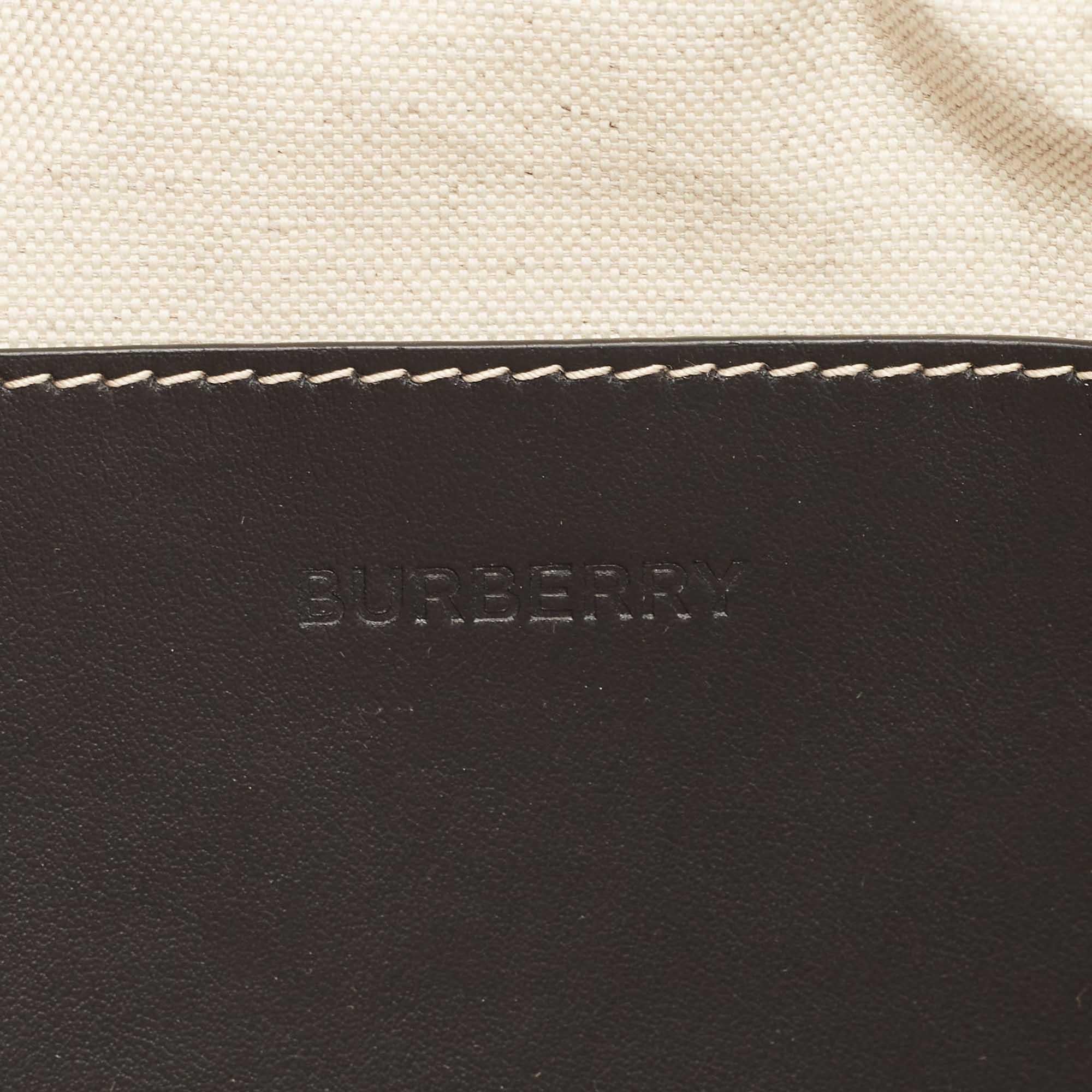 Burberry Grey Canvas and Leather West Belt Bag 5