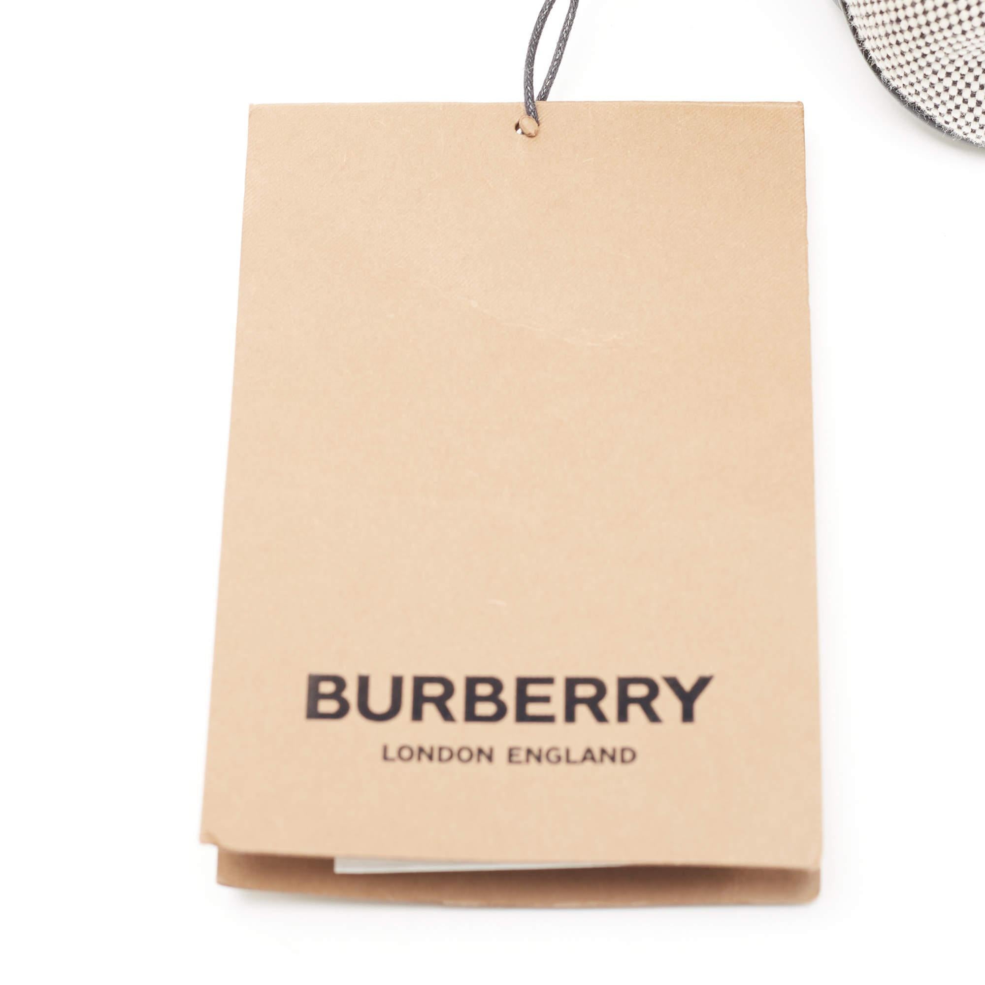 Burberry Grey Canvas and Leather West Belt Bag 8