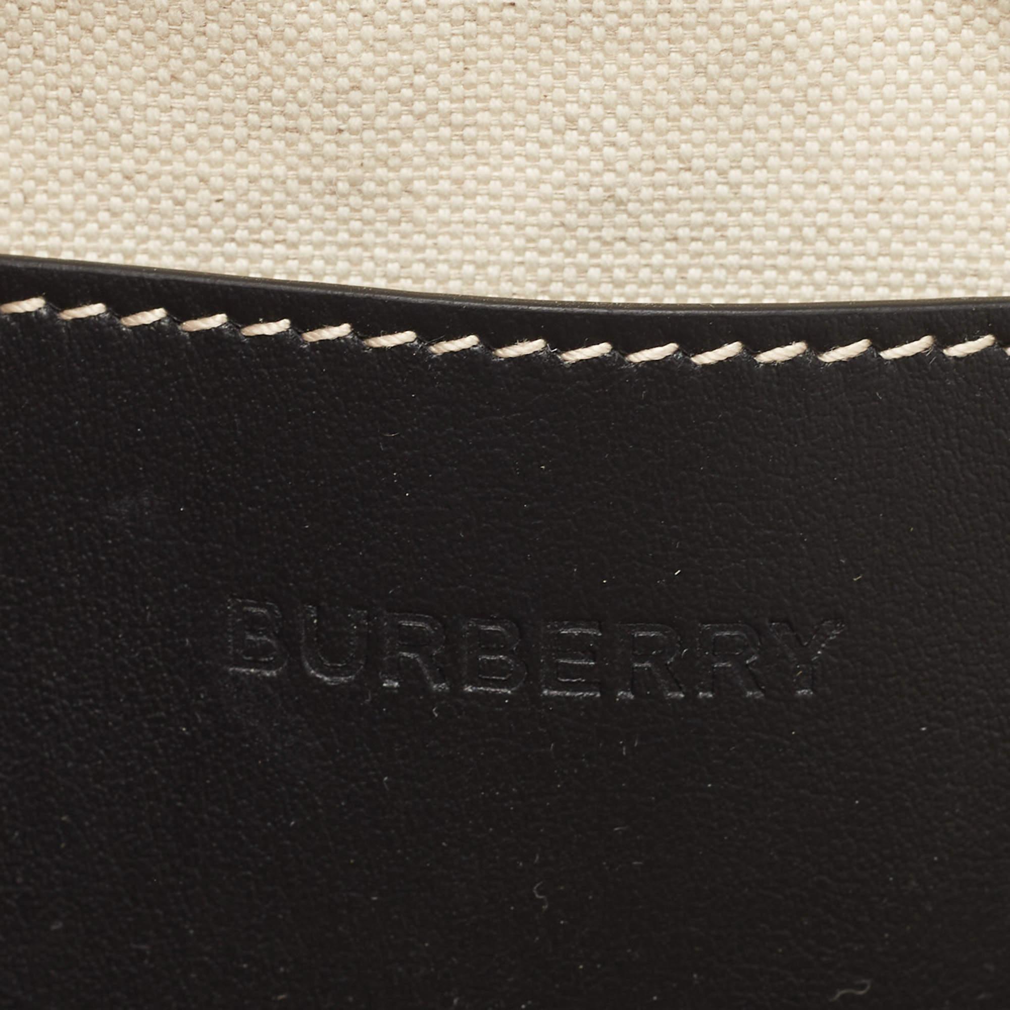 Burberry Grey Canvas and Leather West Belt Bag 3