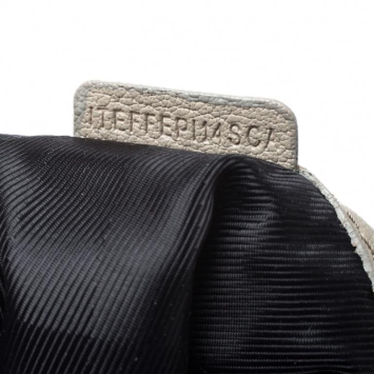 Burberry Grey Leather Lambeth Hobo en vente 3