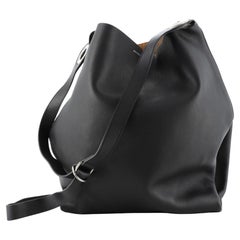 Burberry Grommet Hobo Leather Medium