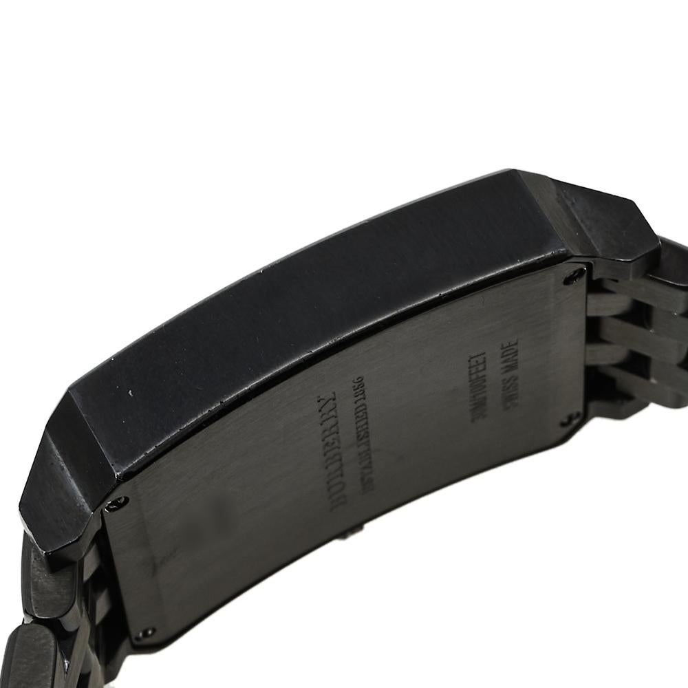 Burberry Gunmetal PVD Coated Stainless Steel BU1902 Men's Wristwatch 31 mm In Fair Condition In Dubai, Al Qouz 2