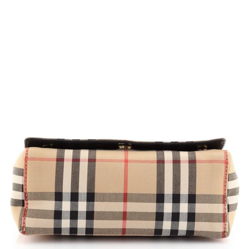 Burberry Hackberry Crossbody Bag Vintage Check Canvas at 1stDibs
