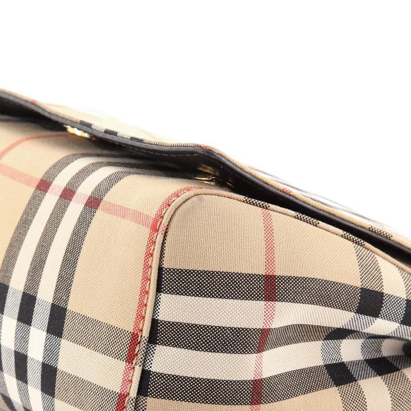 Burberry Hackberry Crossbody Bag Vintage Check Canvas at 1stDibs