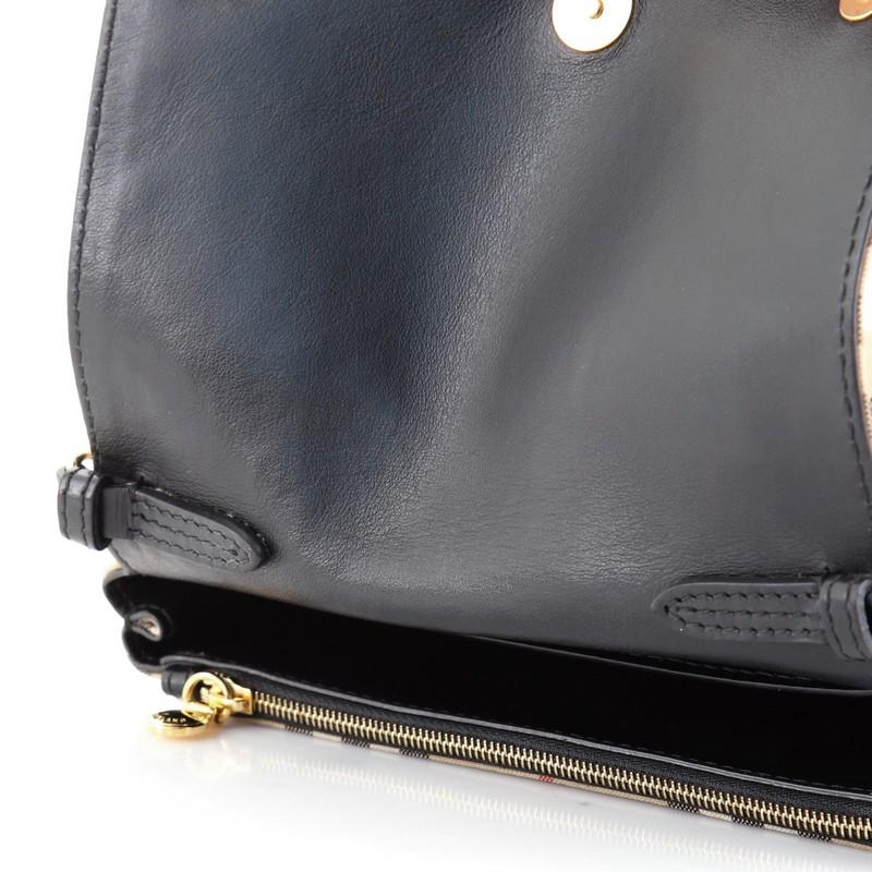 Burberry Hackberry Crossbody Bag Vintage Check Canvas at 1stDibs