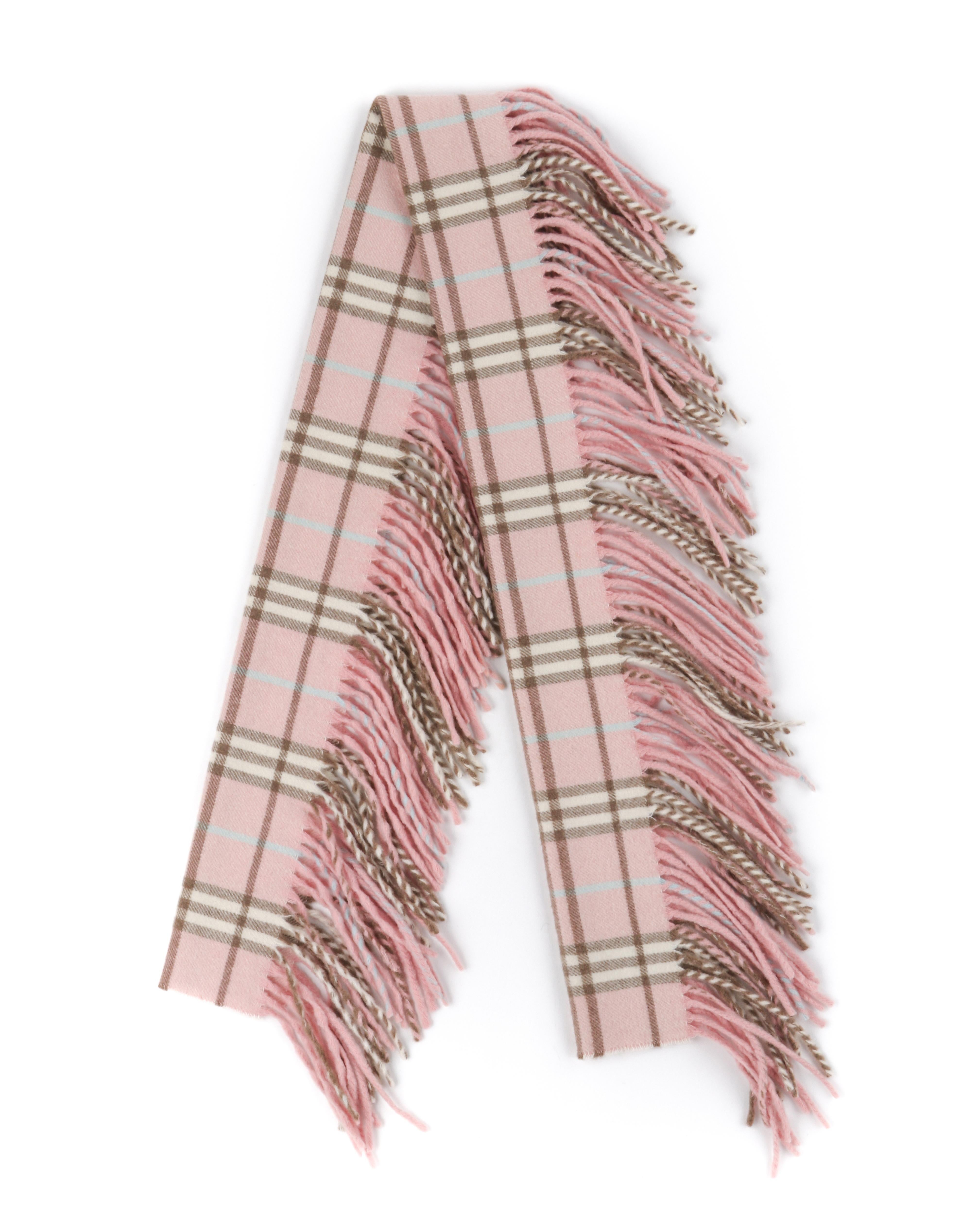 burberry happy fringe scarf