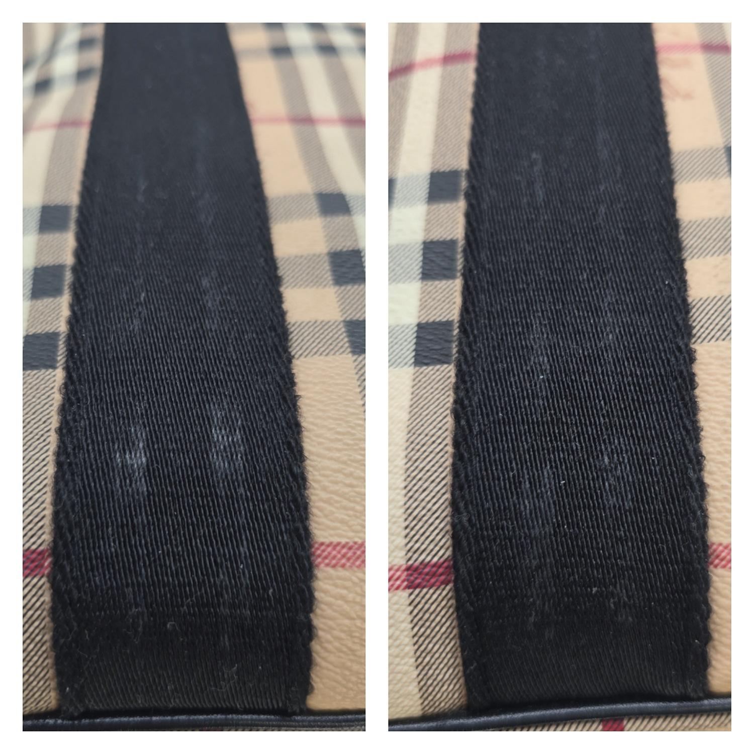 Burberry Haymarket Check Coated Canvas Tote 5