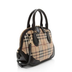 Petit sac à main Burberry Haymarket à motif « Check Orchard »