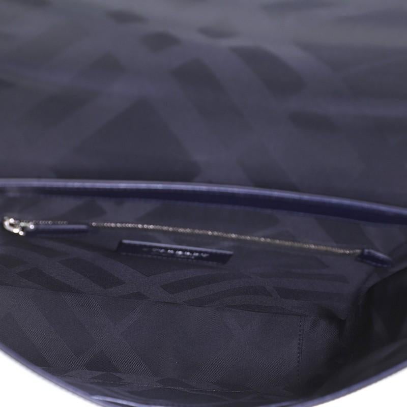  Sac de messager Burberry Hendley en cuir moyen Unisexe 