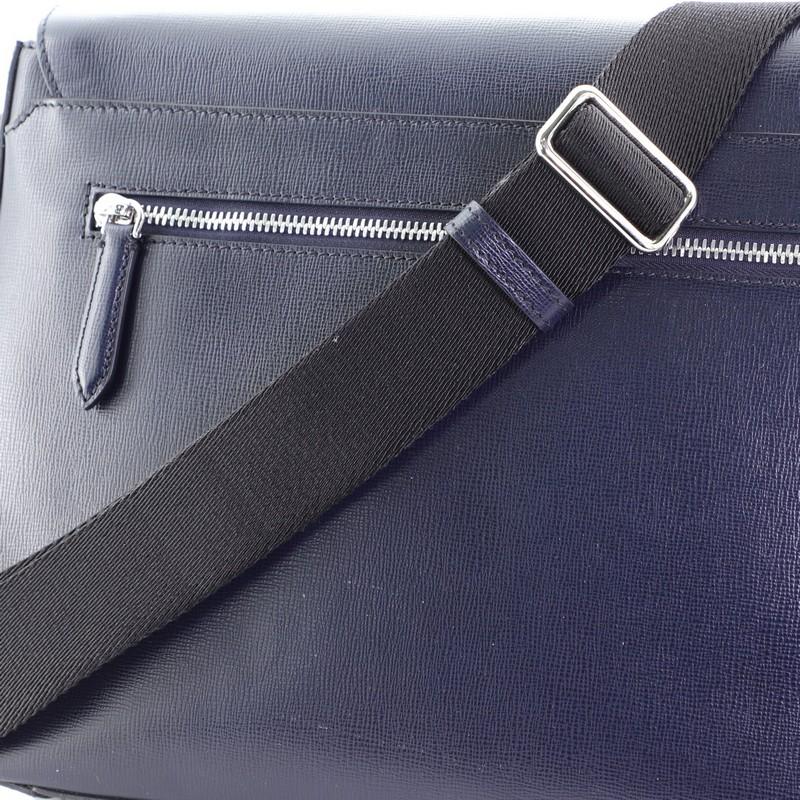 Sac de messager Burberry Hendley en cuir moyen 2