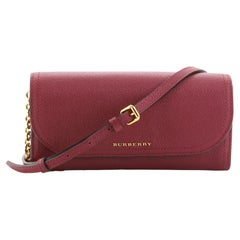 Burberry Henley Wallet on Chain Leather