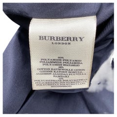 Burberry Heritage Kensington Belted Trench Coat in Black Polyamide