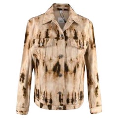 Burberry Honey Bleached Denim Jacket