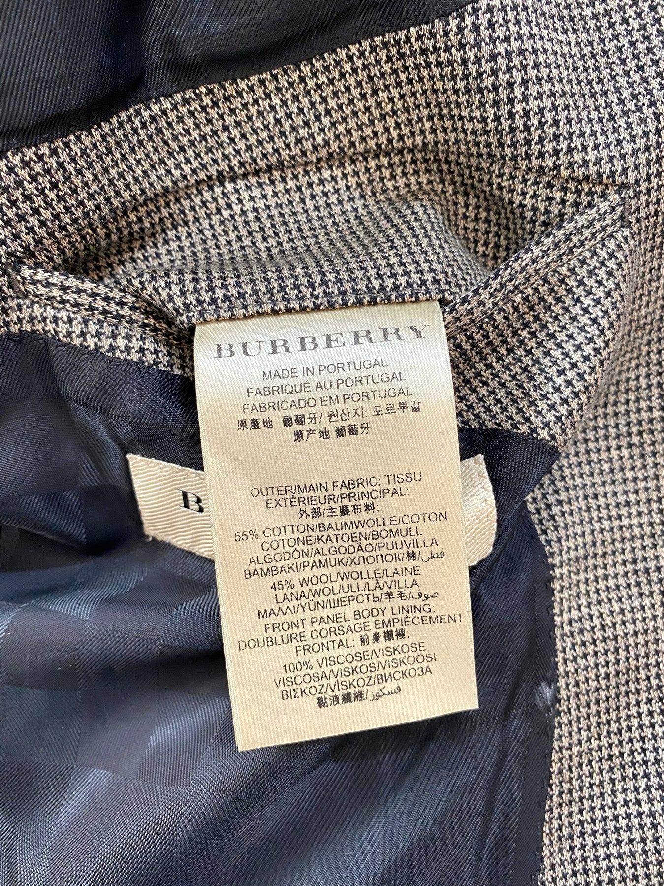 Burberry Houndstooth Jacket For Sale 5