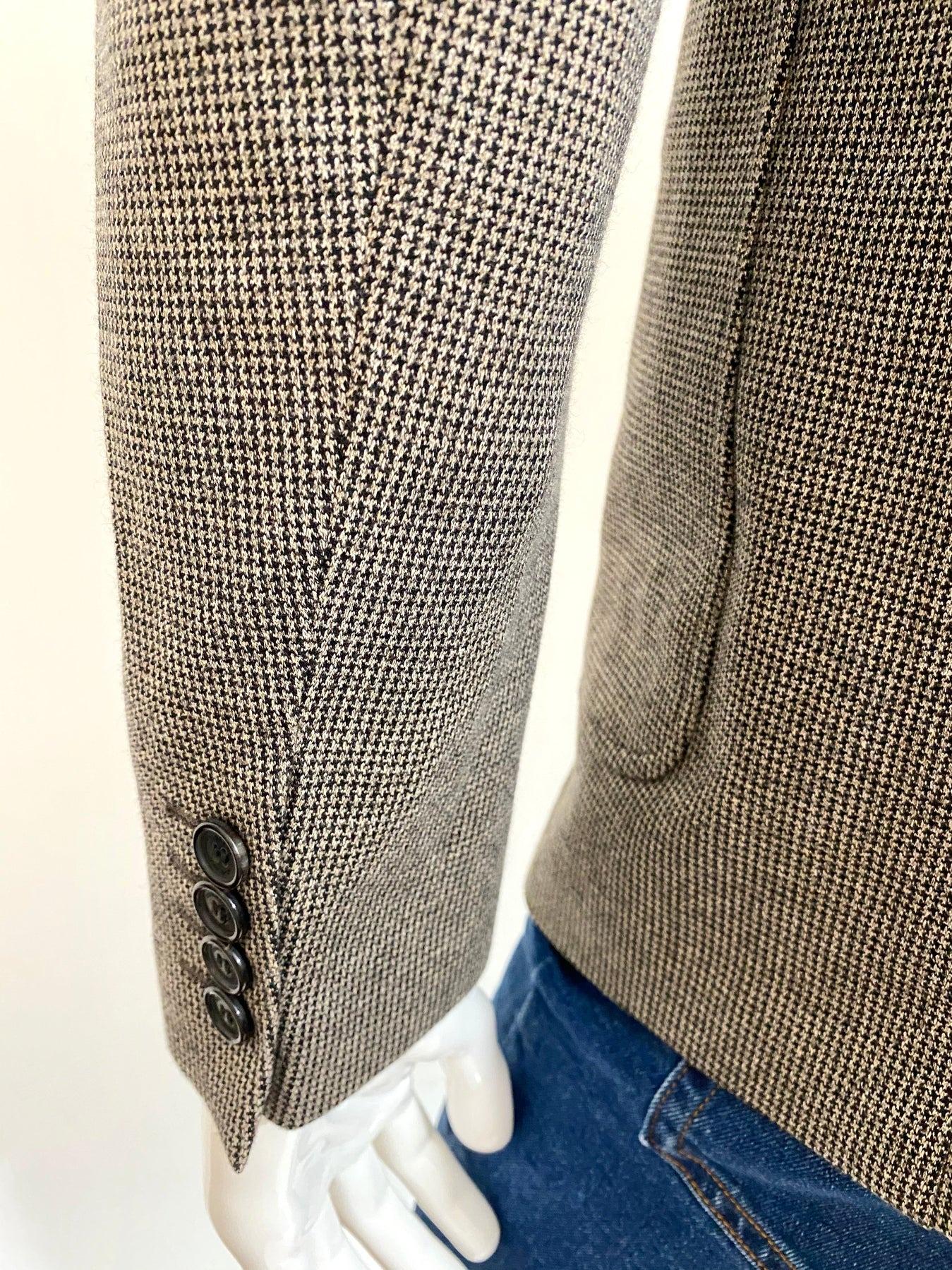 Burberry Houndstooth Jacket For Sale 2