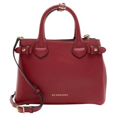 Petit sac fourre-tout en cuir à motif « House Check » de Burberry