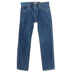 Burberry Indigo Medium Wash Denim Farndon Straight Jeans M