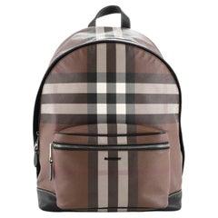 Burberry Jett Backpack Check E-Canvas Medium