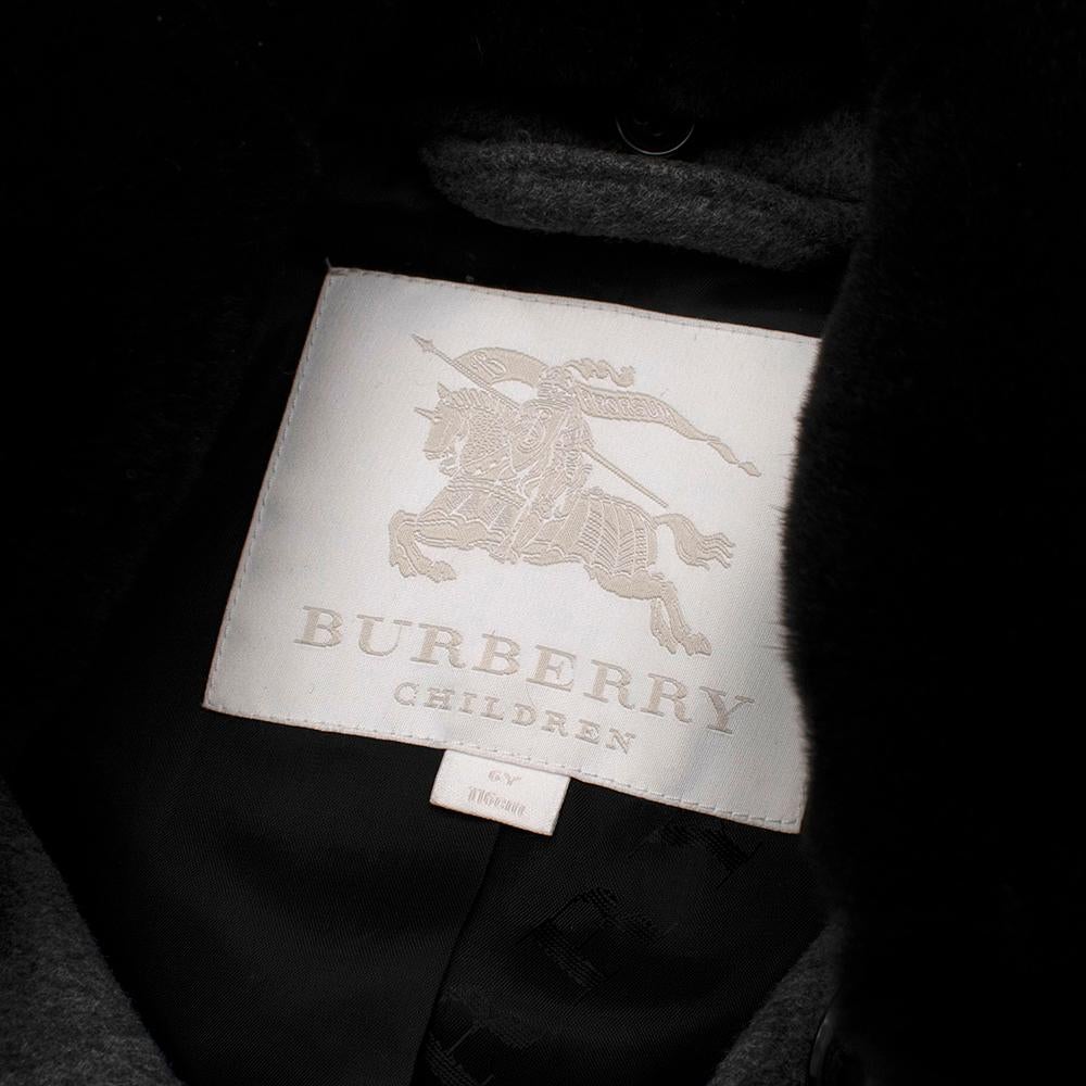 burberry cashmere coat for kids