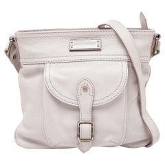 Burberry Lavender Leather Crossbody Bag w/Wallet