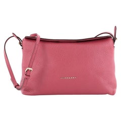 Burberry Leah Crossbody Bag Pebbled Leather Small 