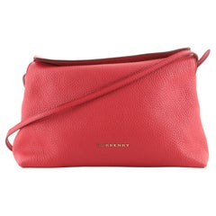 Burberry Leah Crossbody Bag Pebbled Leather Small