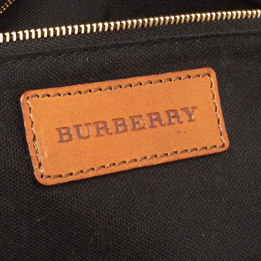 vintage burberry bowling bag