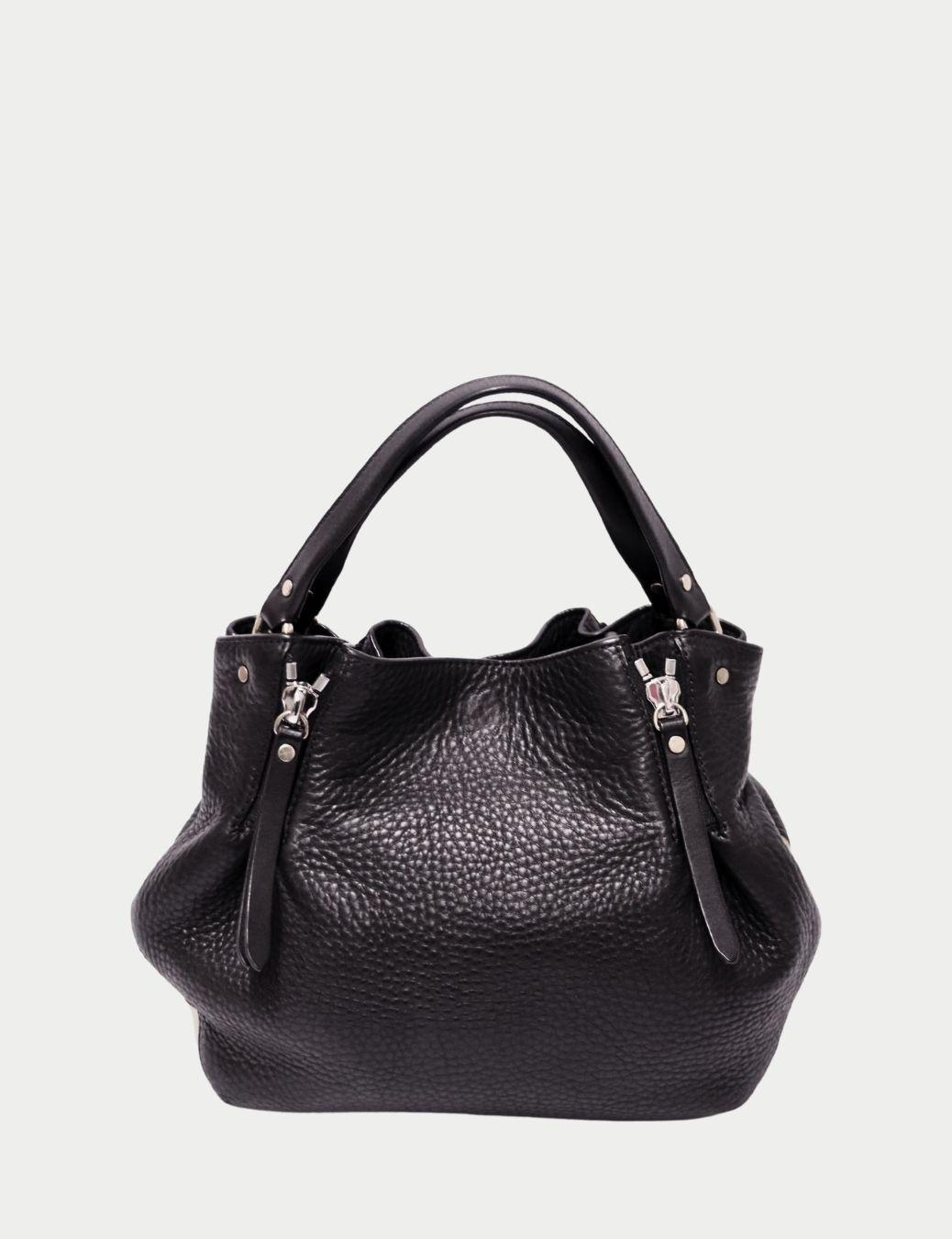 Nero Burberry: borsa piccola in pelle Maidstone in vendita