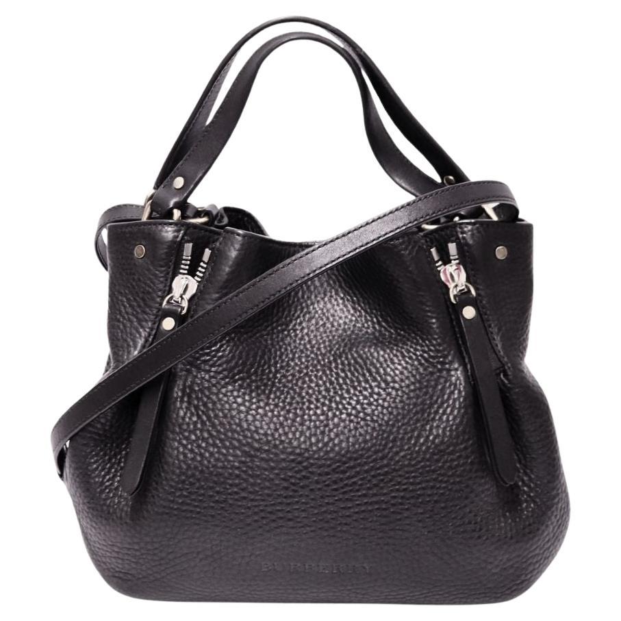 Burberry Leather Small Maidstone Satchel