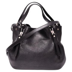 Burberry Leather Small Maidstone Satchel