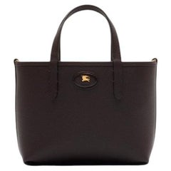 Burberry Leather Tote Bag — Brown