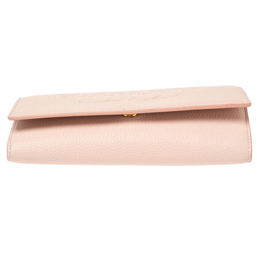 burberry henley wallet on chain dusty pink