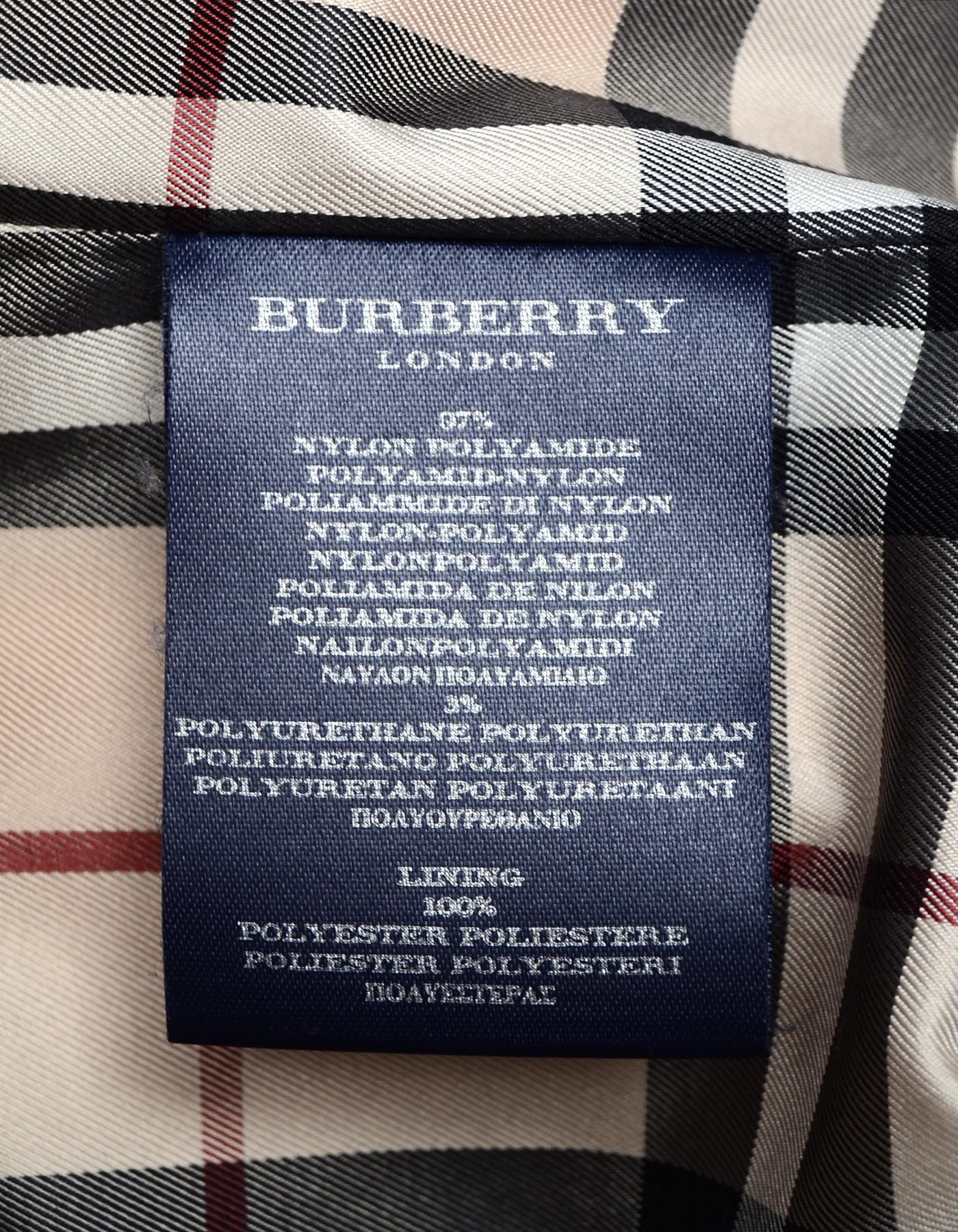 Women's Burberry Light Pink Puffer Coat W/ Removable Fur Trim Hood & Sleeves (Vest) Sz M
