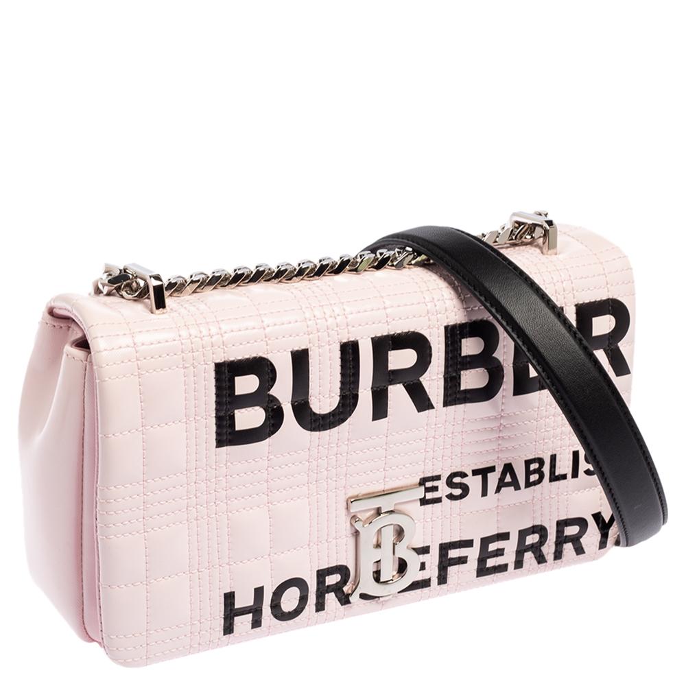 light pink burberry bag