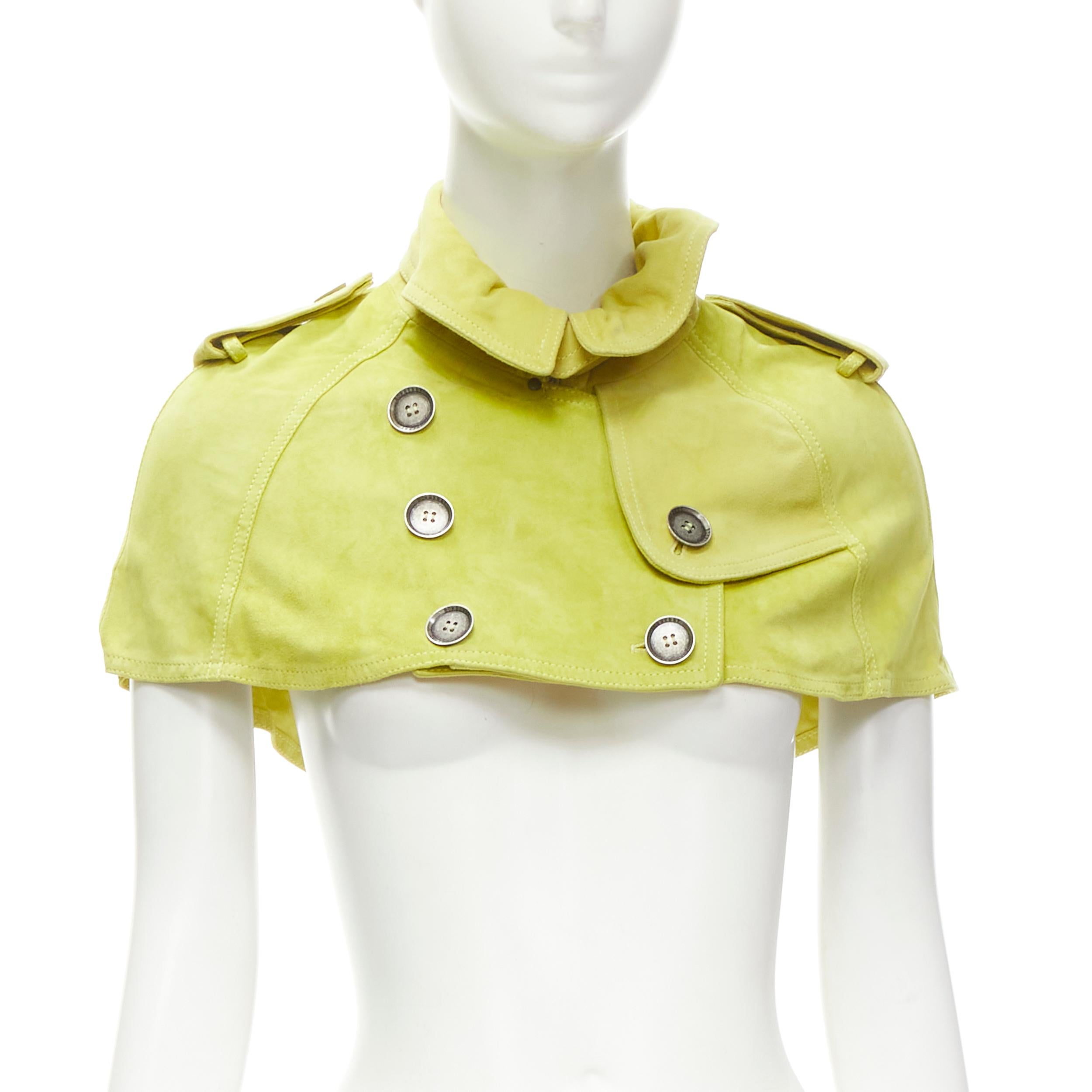 yellow capelet