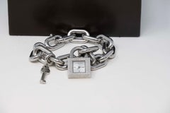 Orologio Burberry A Link con chiusura a chiave