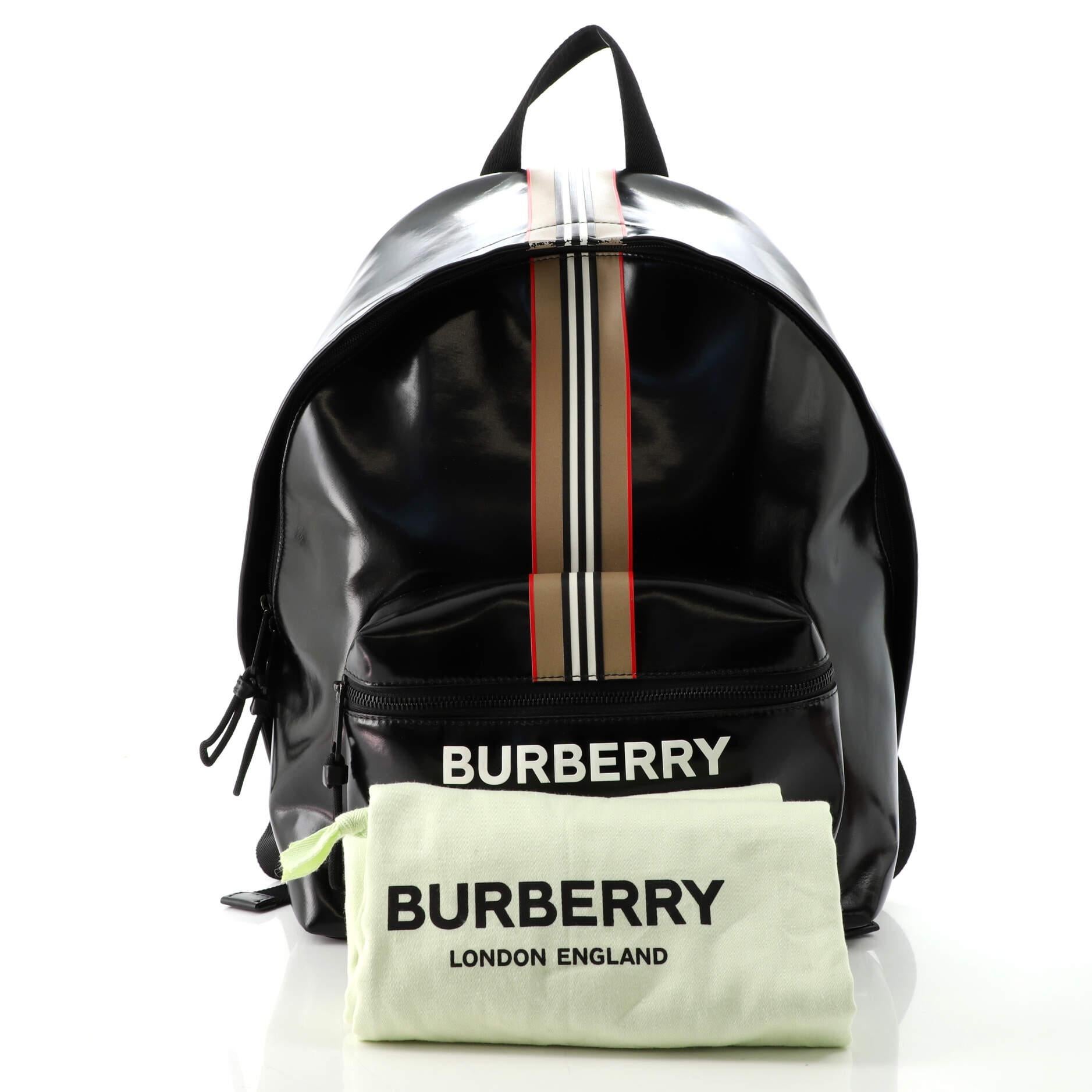 Burberry mens backpack on sale sale