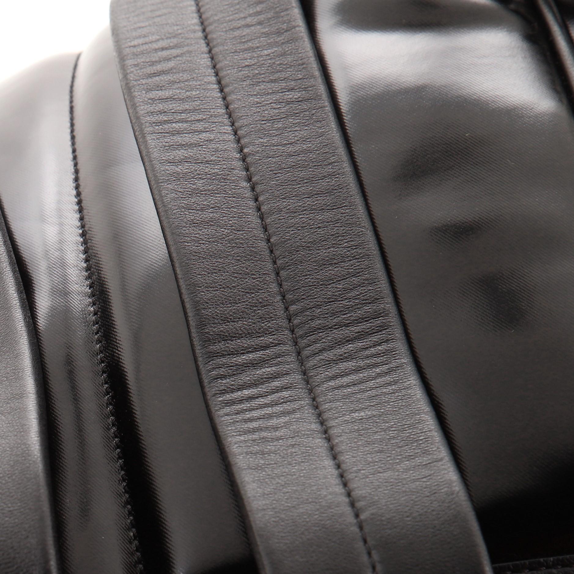 Burberry Logo Backpack Printed Coated Canvas Small 1