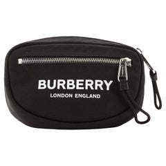 Burberry Logo Bum Bag Printed Nylon