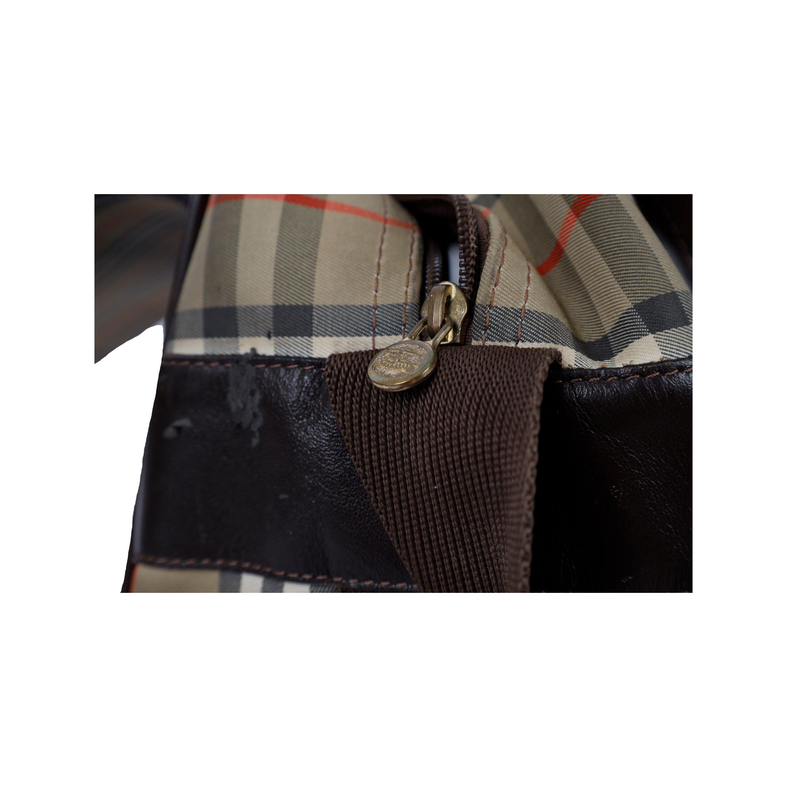 Sac messager Burberry, années 90 1