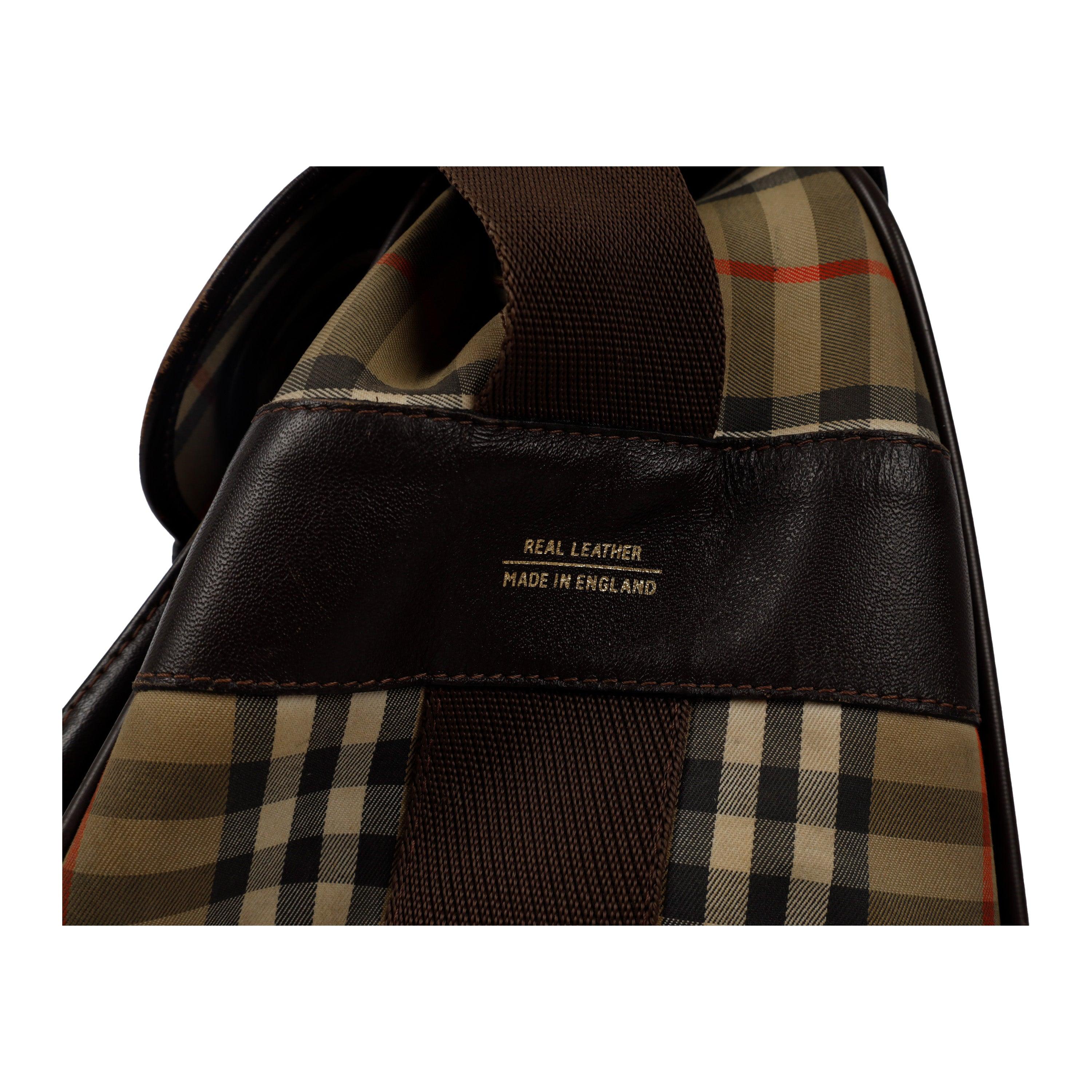 Sac messager Burberry, années 90 2